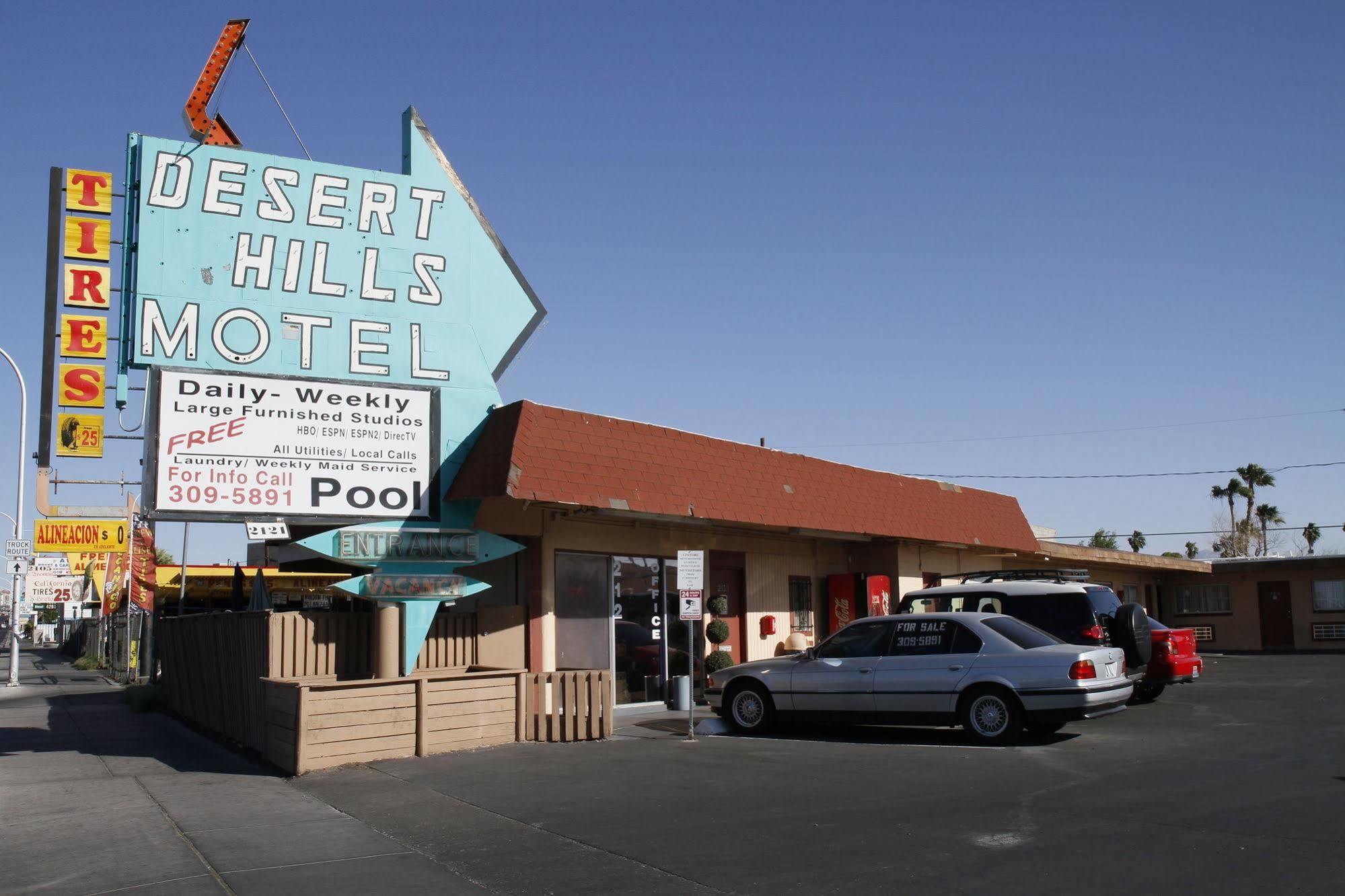Desert Hills Motel Las Vegas Kültér fotó